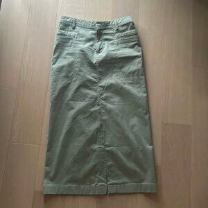 GAP Cotton midi skirt